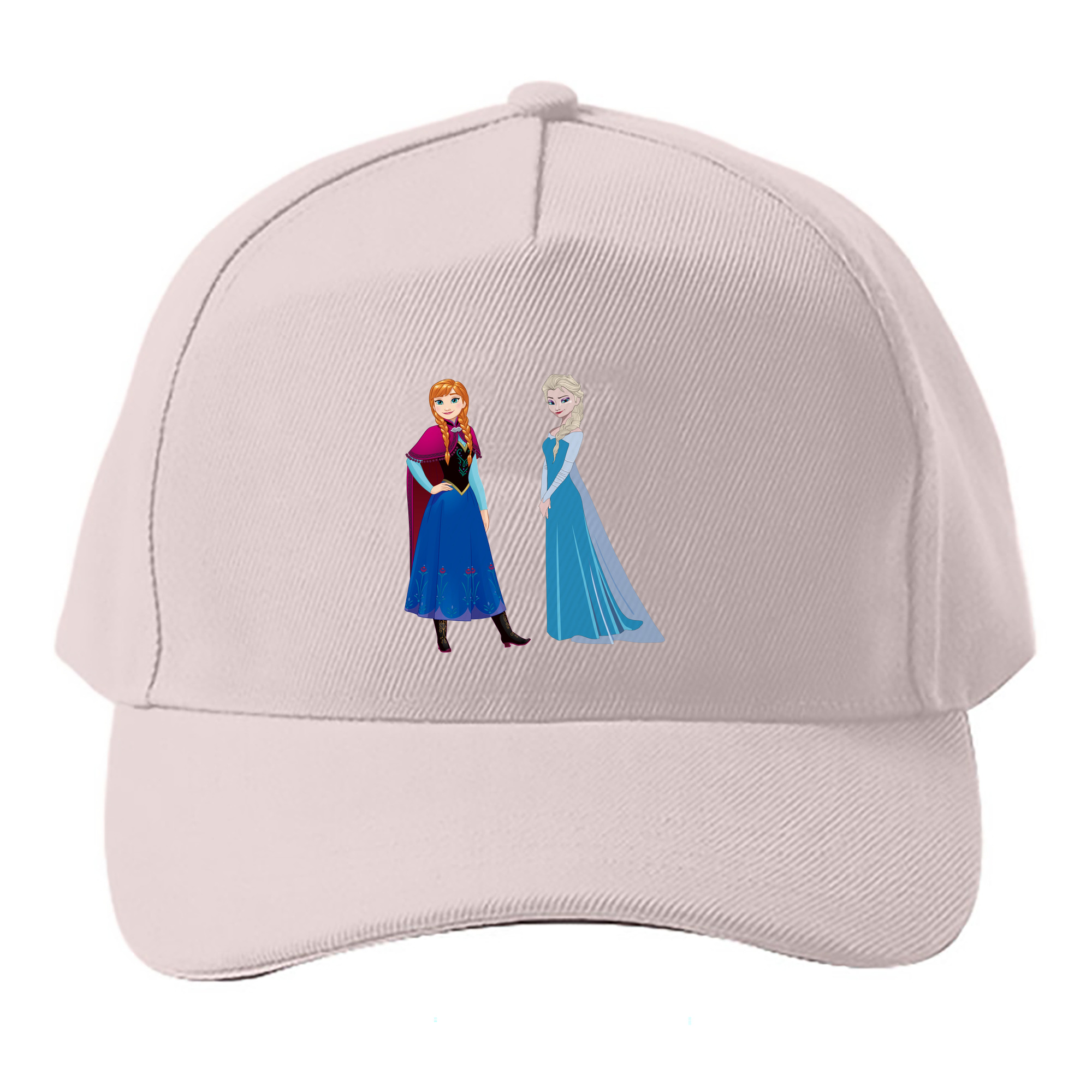 （画像用） アナと雪の女王 アンナ エルサ Frozen Anna Elsa ベースボールキャップ 綿100％ 男女兼用 帽子 スポーツ